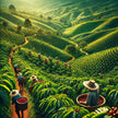 Colombian Coffee Plantation Canvas