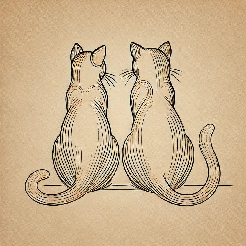 Companionship Cats Canvas
