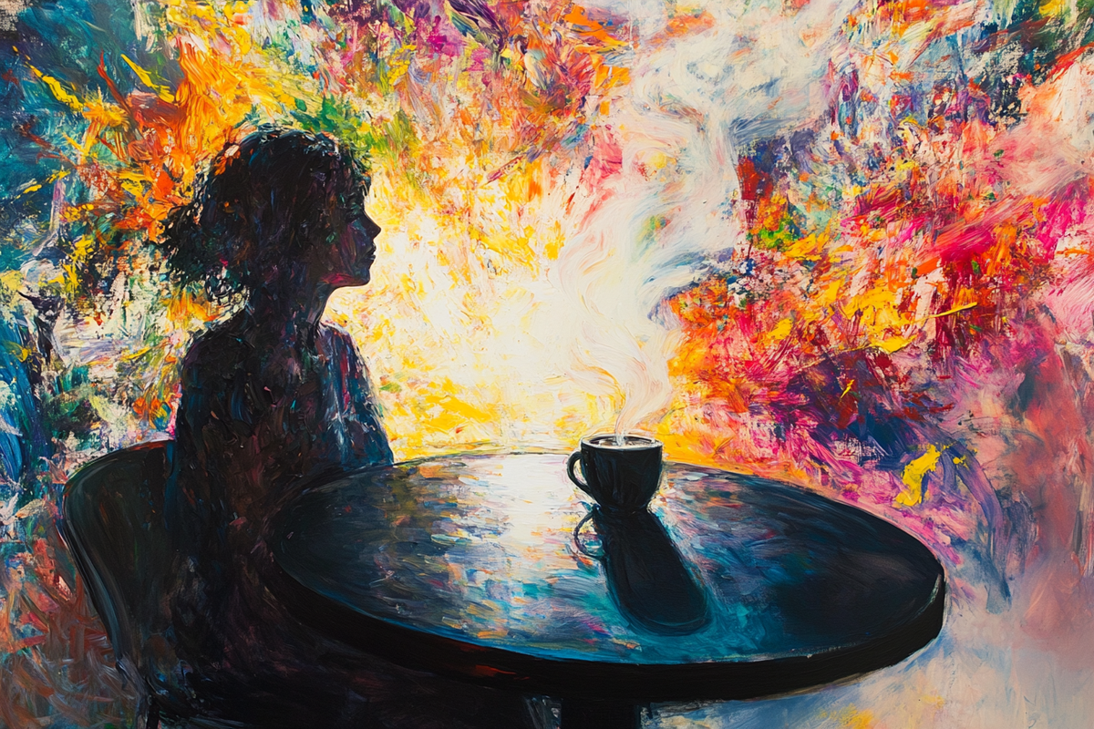 Contemplative Morning Canvas