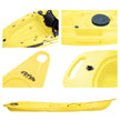 Mahee Double Seater Kayak Yellow Package Deal