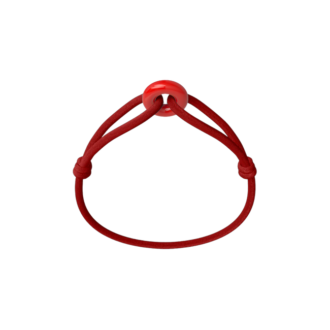 Coral Soho Cord Bracelet