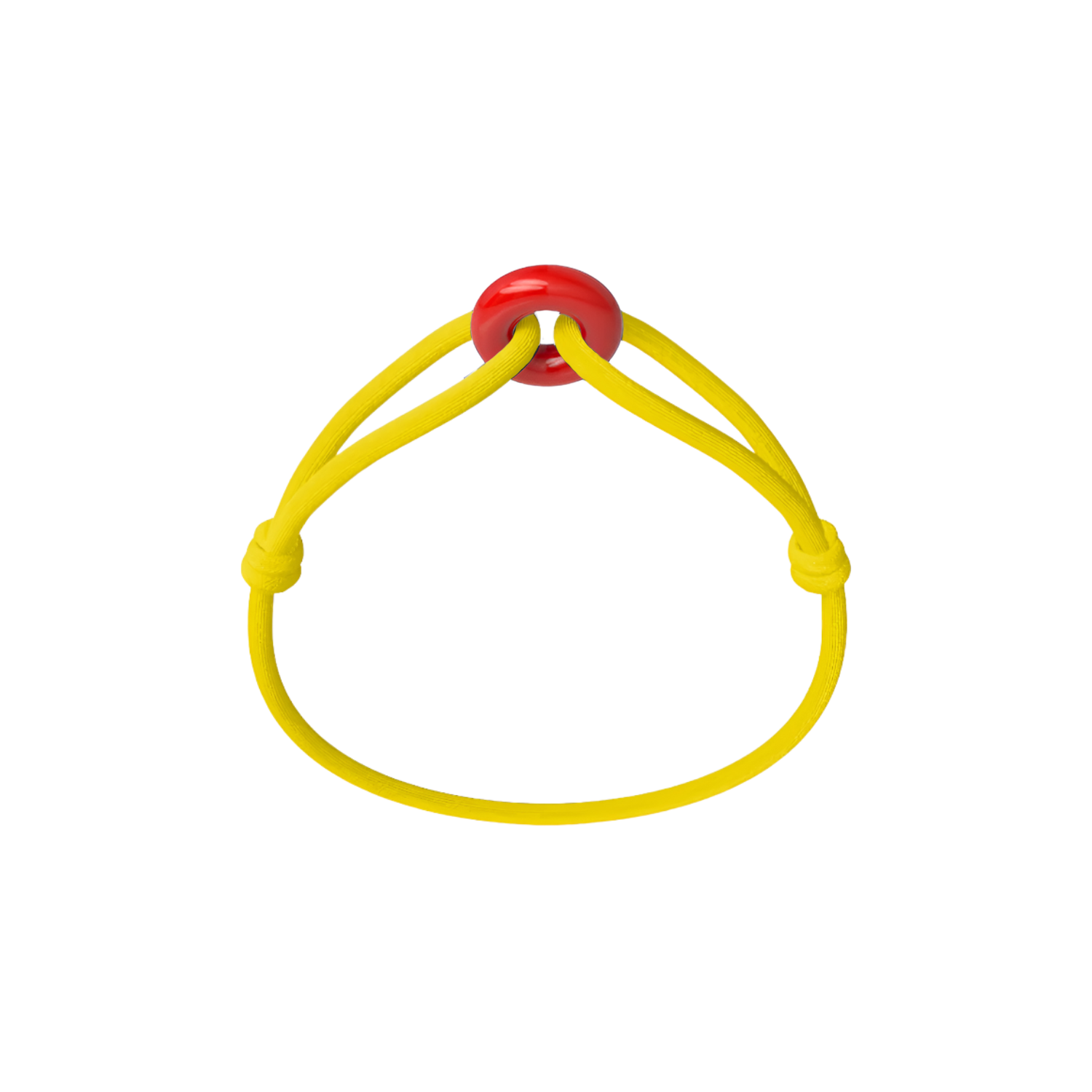 Coral Soho Cord Bracelet