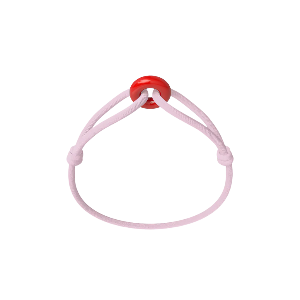 Coral Soho Cord Bracelet