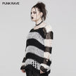 Punk Rave Cosima Knit Sweater - White