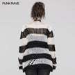 Punk Rave Cosima Knit Sweater - White