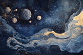 Cosmic Harmony Blanket