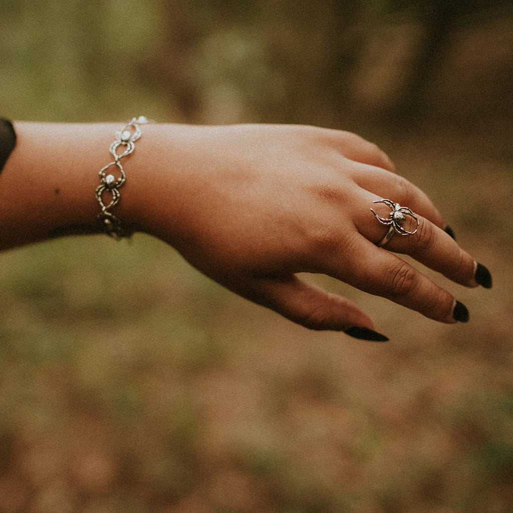 Orb Weaver Spider Bracelet