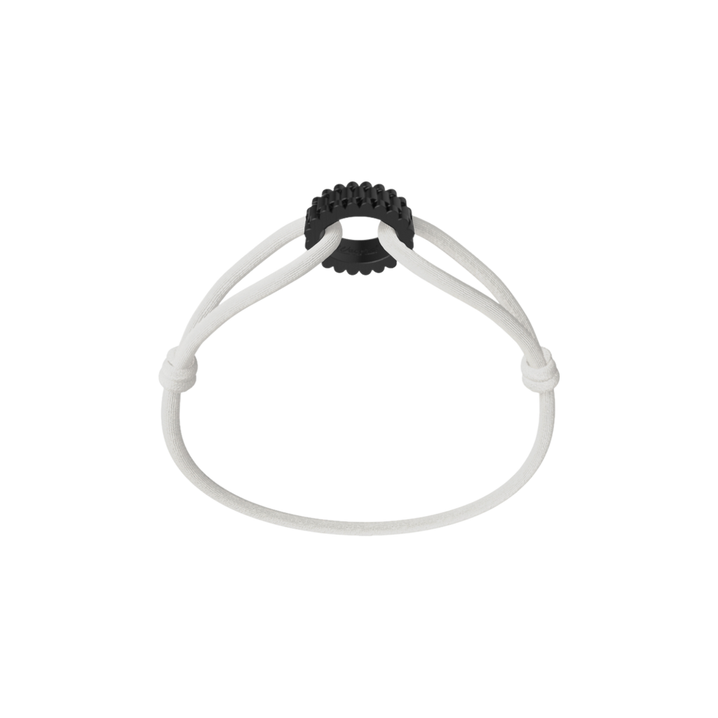 Carbon Regent Cord Bracelet