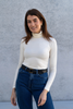Roll Neck Micro Modal Top