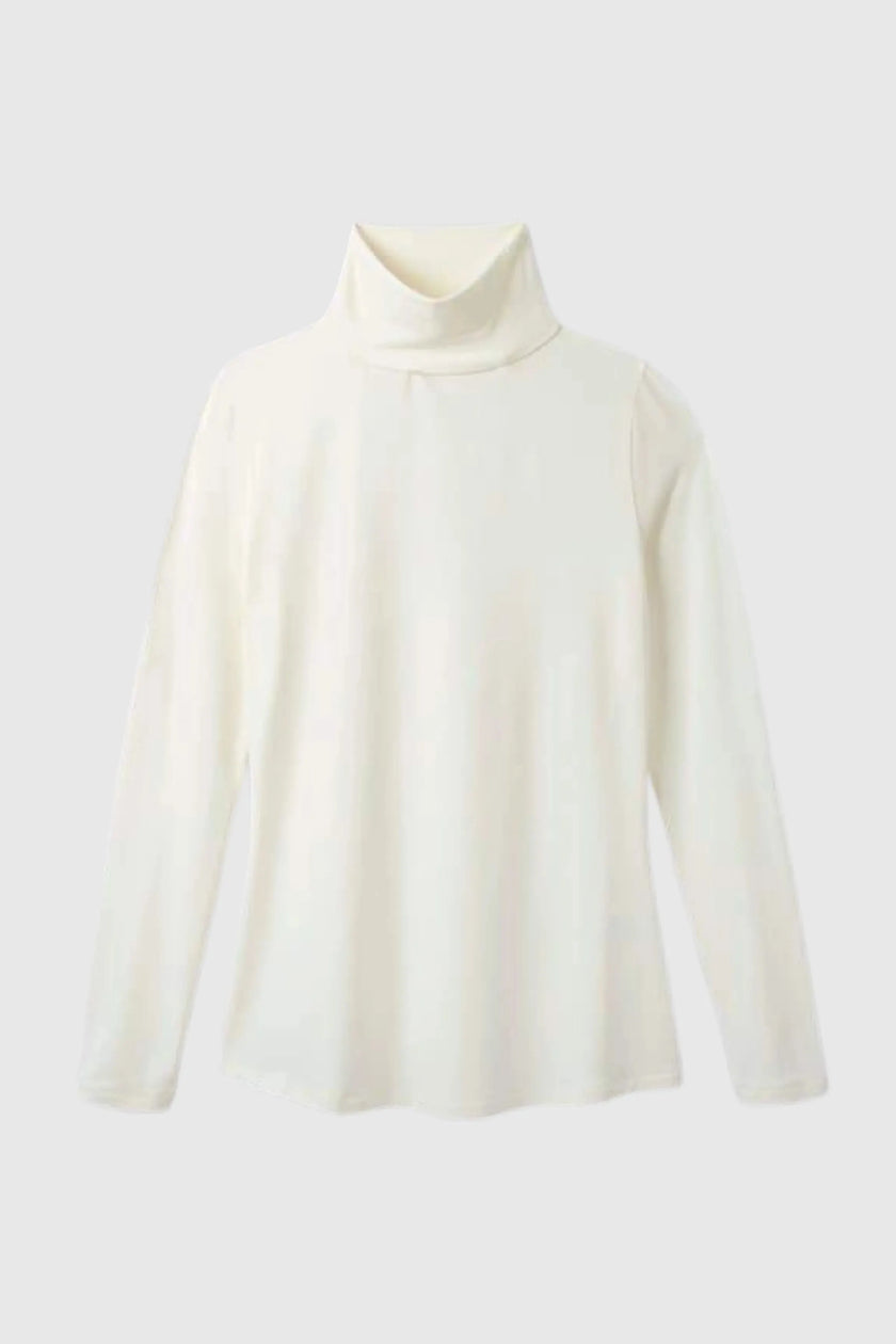 Roll Neck Micro Modal Top