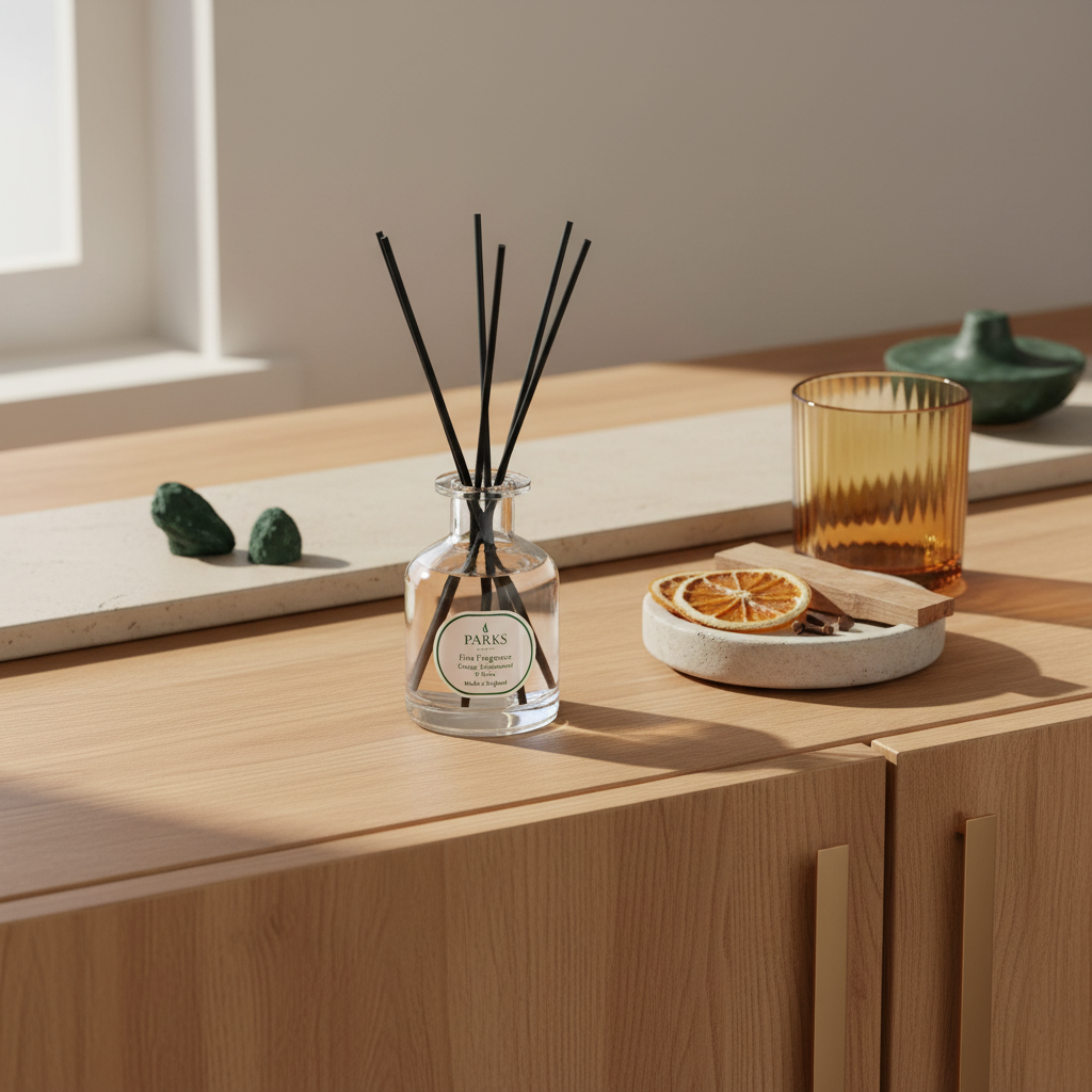 FINE FRAGRANCE  100ML DIFFUSER ORANGE. CEDARWOOD & CLOVE