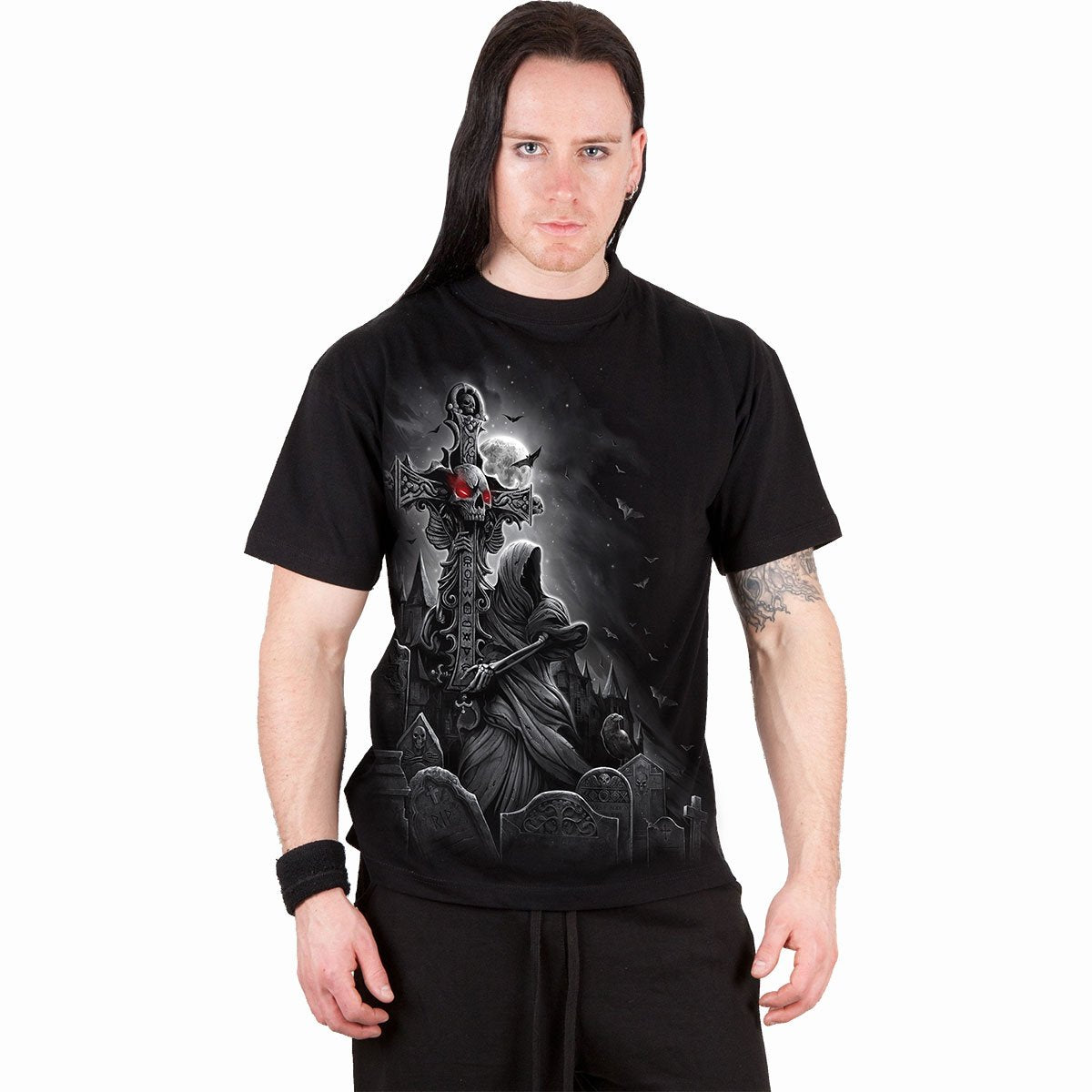 GRAVE WALKER - T-Shirt Black