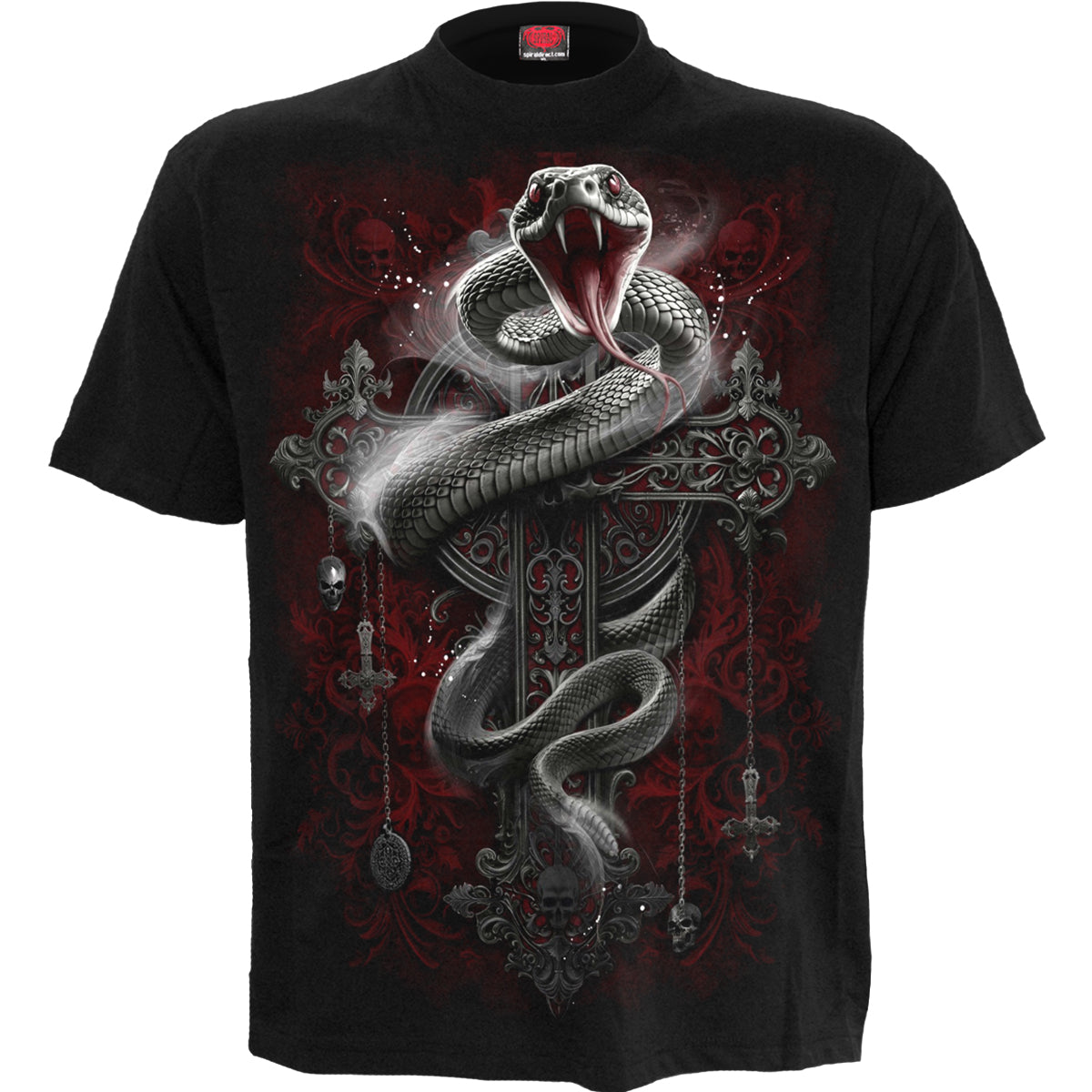 GOTHIC SERPENT - T-Shirt Black