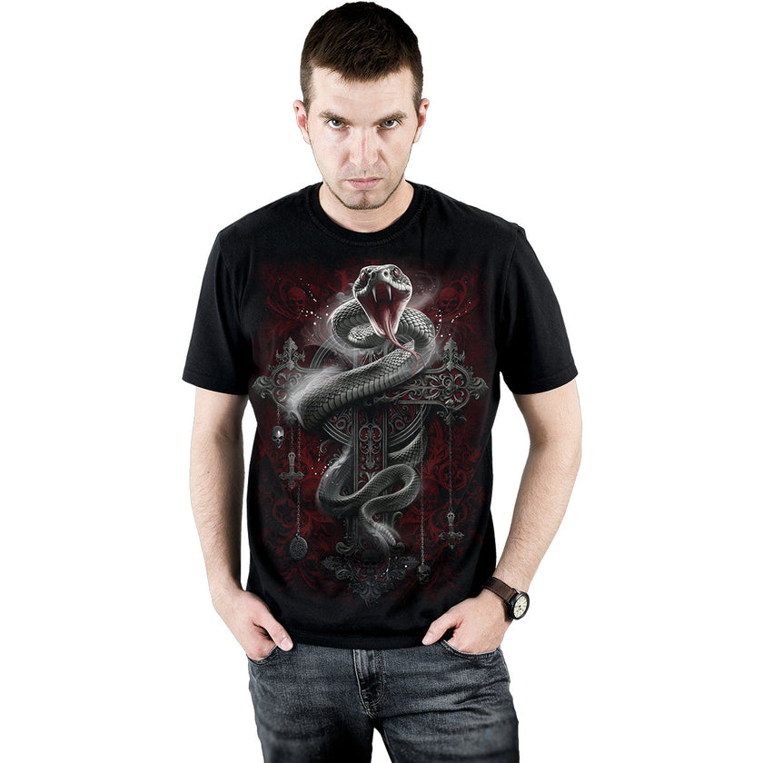 GOTHIC SERPENT - T-Shirt Black
