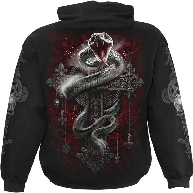 GOTHIC SERPENT - Kapuzenpullover Schwarz