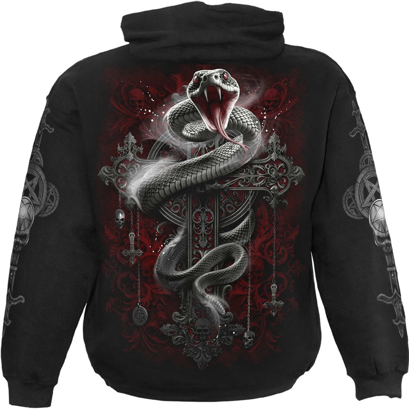 GOTHIC SERPENT - Hoody Black