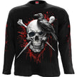 DEATH RAVEN - Longsleeve T-Shirt Black