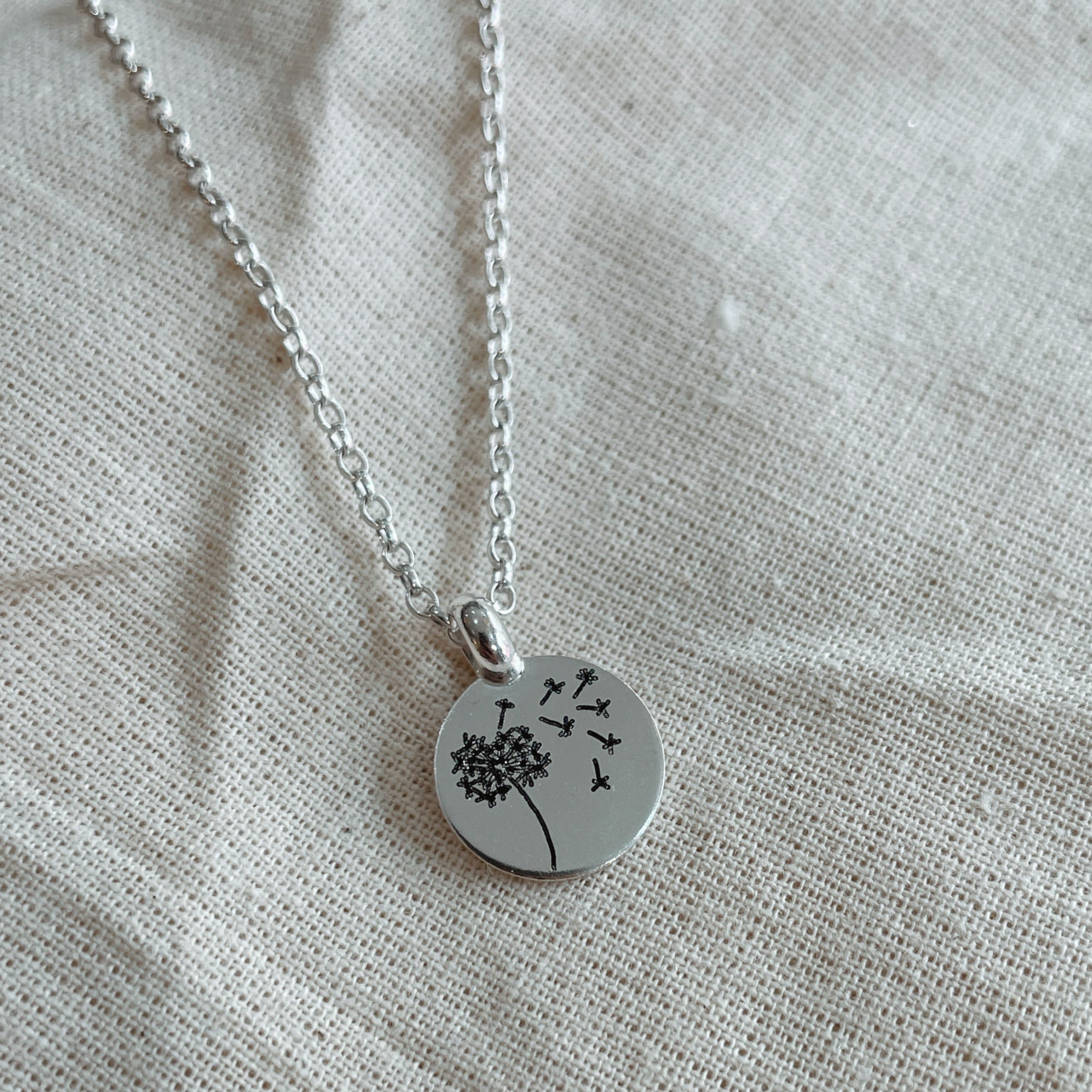 Dandelion Wish Necklace