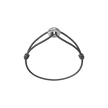 Mini Silver Soho Diamond Cord Bracelet