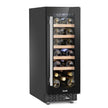 Baridi 20 Bottle Slim Built-In Wine Cooler with Digital Touchscreen - Black | DH203