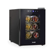 Baridi 6 Bottle Thermoelectric Tabletop Wine Cooler with Touch Screen & Glass Door - Black | DH217