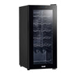 Baridi 18 Bottle Wine Fridge with Digital Touch Screen & LED Light - Black | DH6