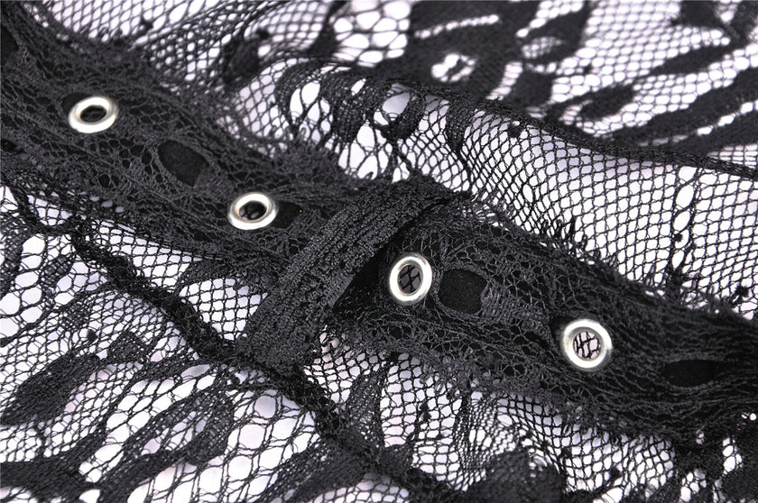 Dark in Love Larissa Lace Robe