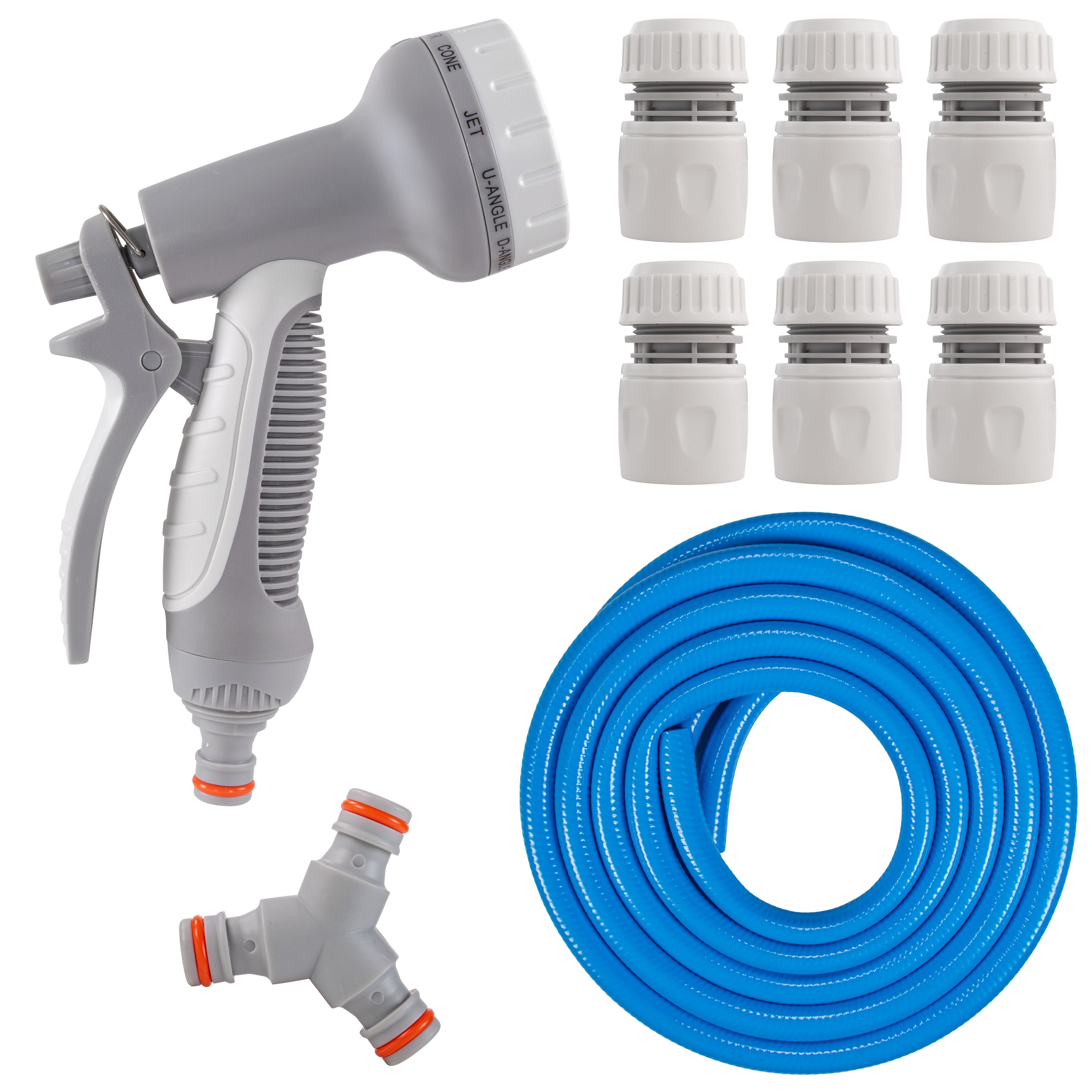 Dog Shower Mix Hot/Cold Water Blue