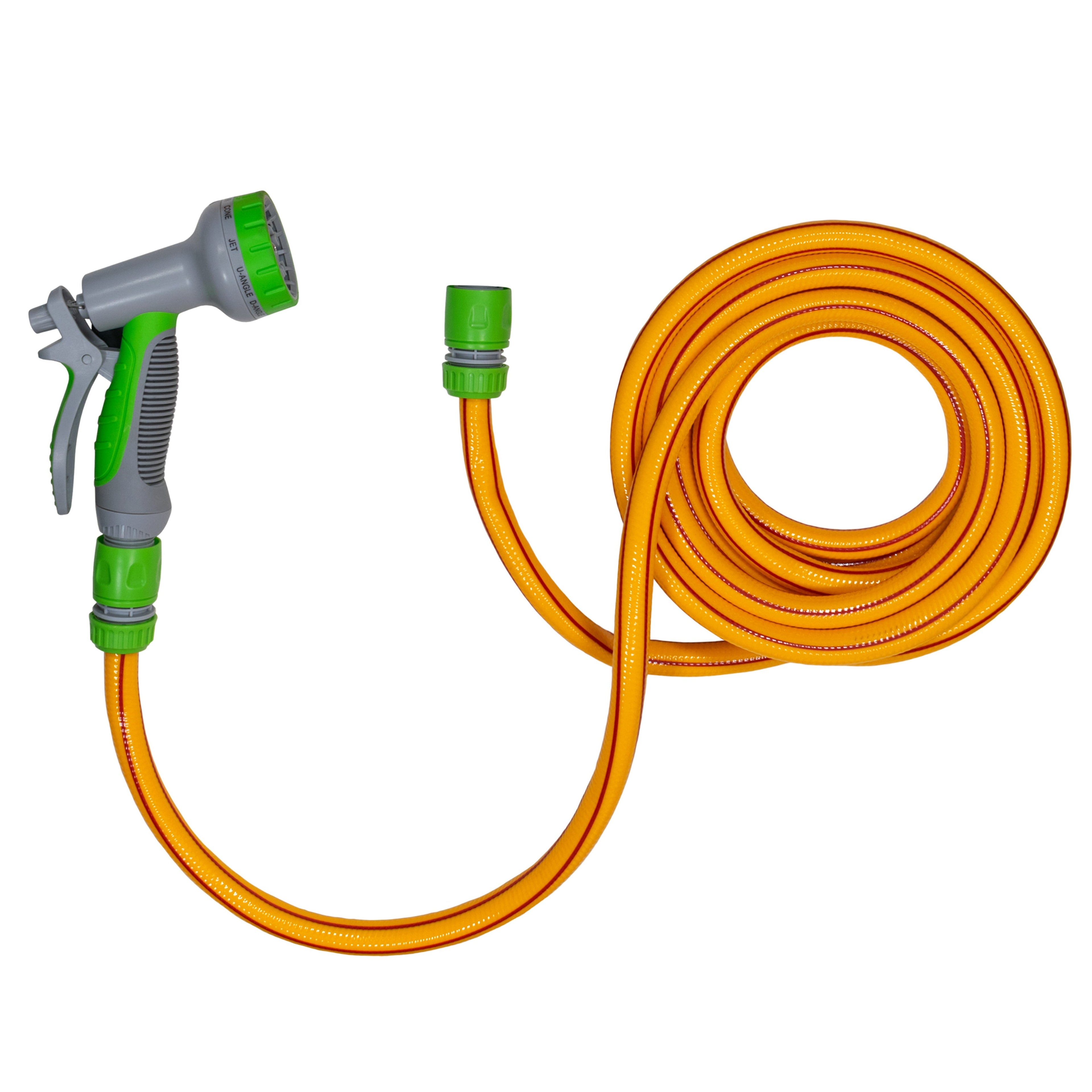 Dog Shower Kit Cold Water Yellow/Lime