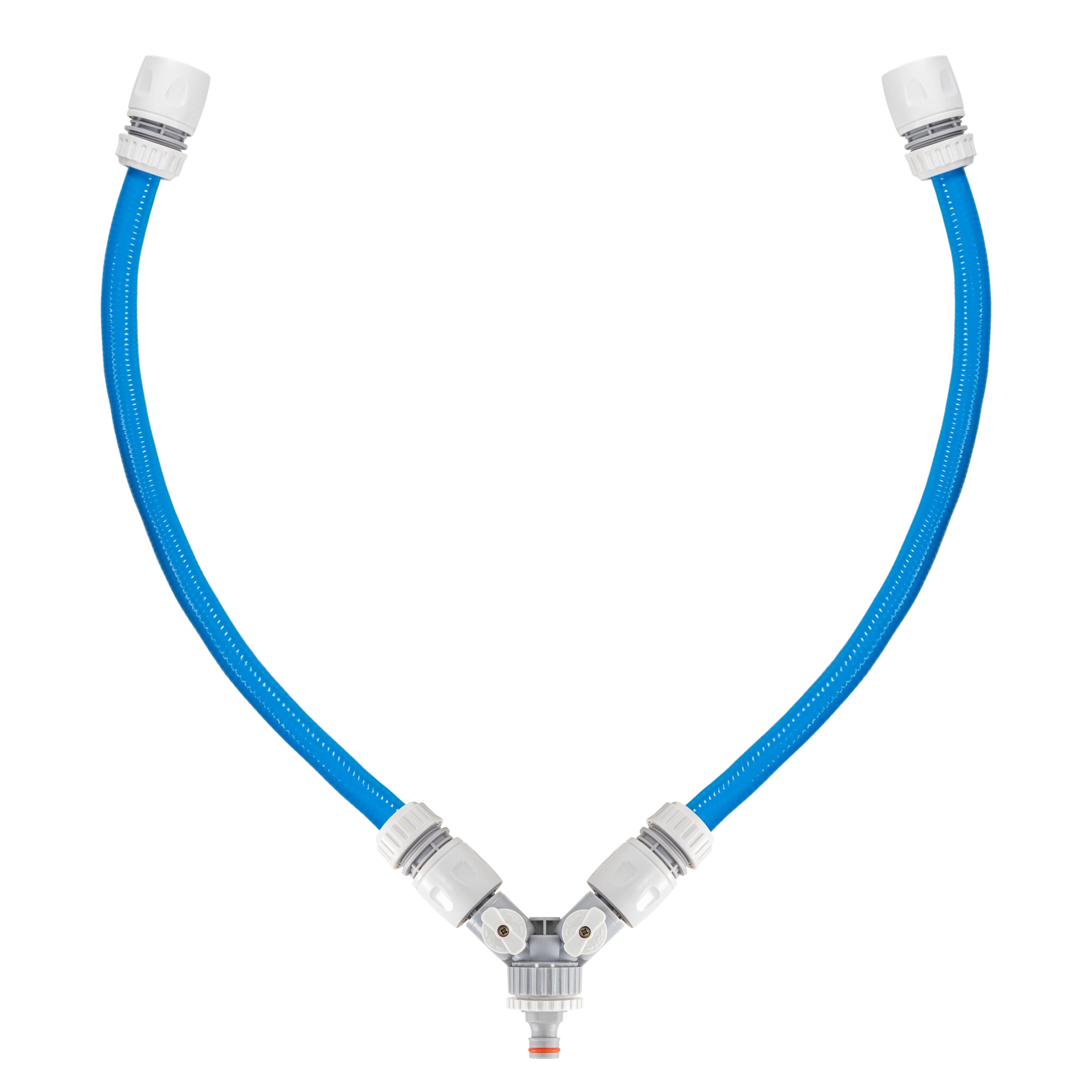 Dog Shower Mix Hot/Cold Water with Valves Blue
