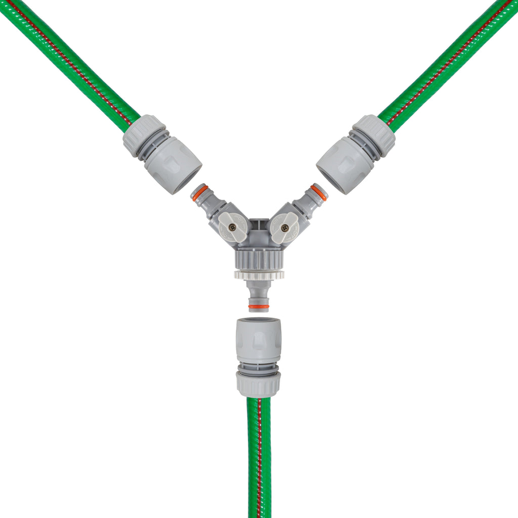 Dog Shower Mix Hot/Cold Water with Valves Green