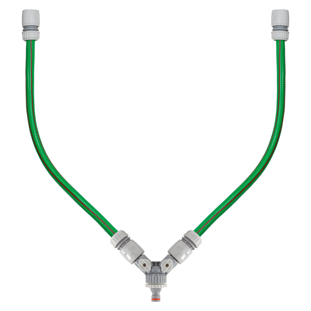 Dog Shower Mix Hot/Cold Water with Valves Green