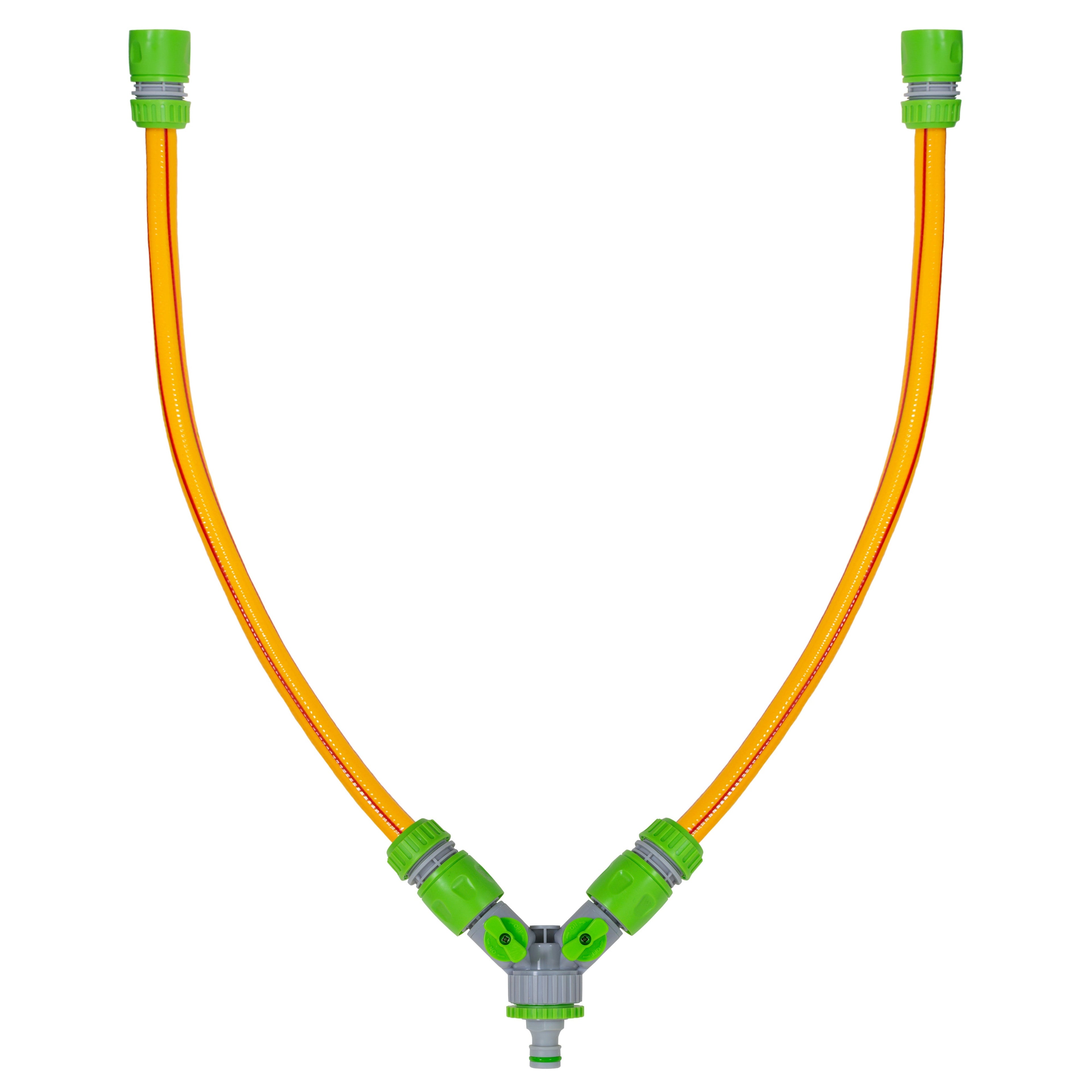 Dog Shower Mix Hot/Cold Water Yellow/Lime with Valves