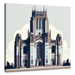 Liverpool Cathedral Minimalist Essence Canvas