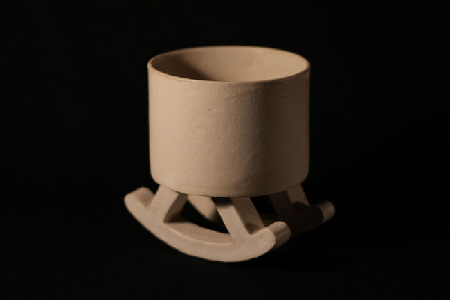 Chair whisky cup white( Rocky Chair)