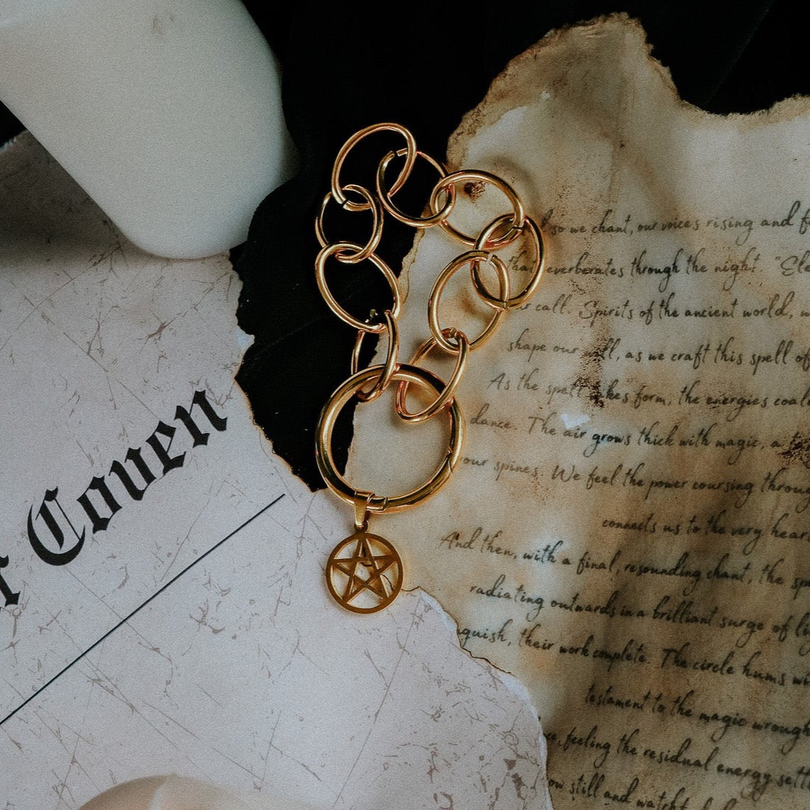 Charm Coven Talisman Bracelet Gold