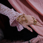 Charm Coven Orb Weaver Spider Charm Gold