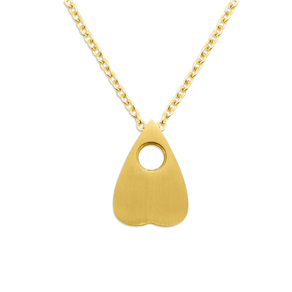 Gold Planchette Necklace