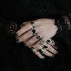 Drusilla Black Gemstone Ring