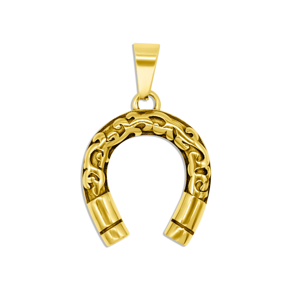 Gold Charm Coven Horseshoe Charm