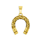 Gold Charm Coven Horseshoe Charm