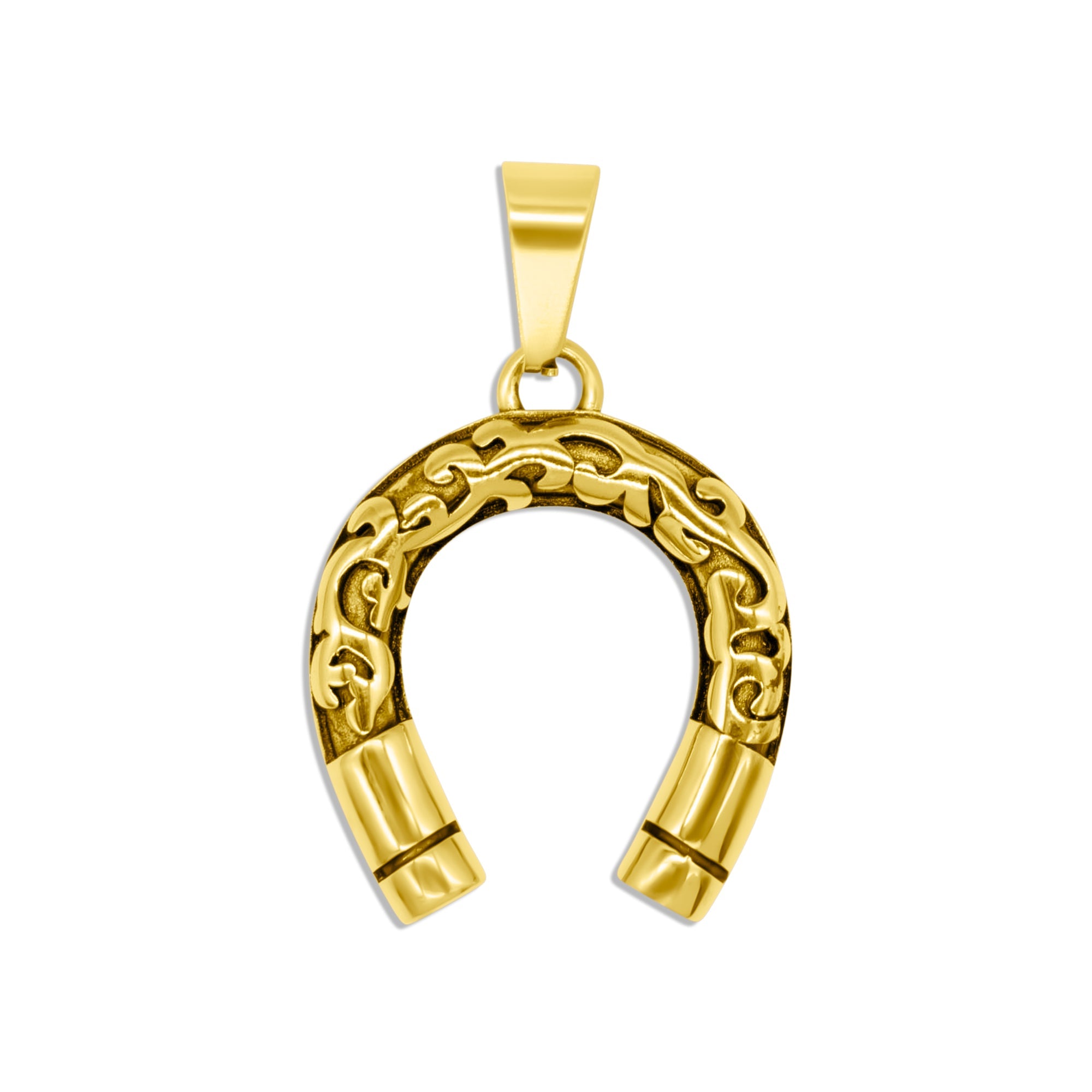 Gold Charm Coven Horseshoe Charm