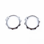 Studded Small Hoop Earrings