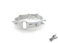 Holographic Silver Studded O Ring Choker
