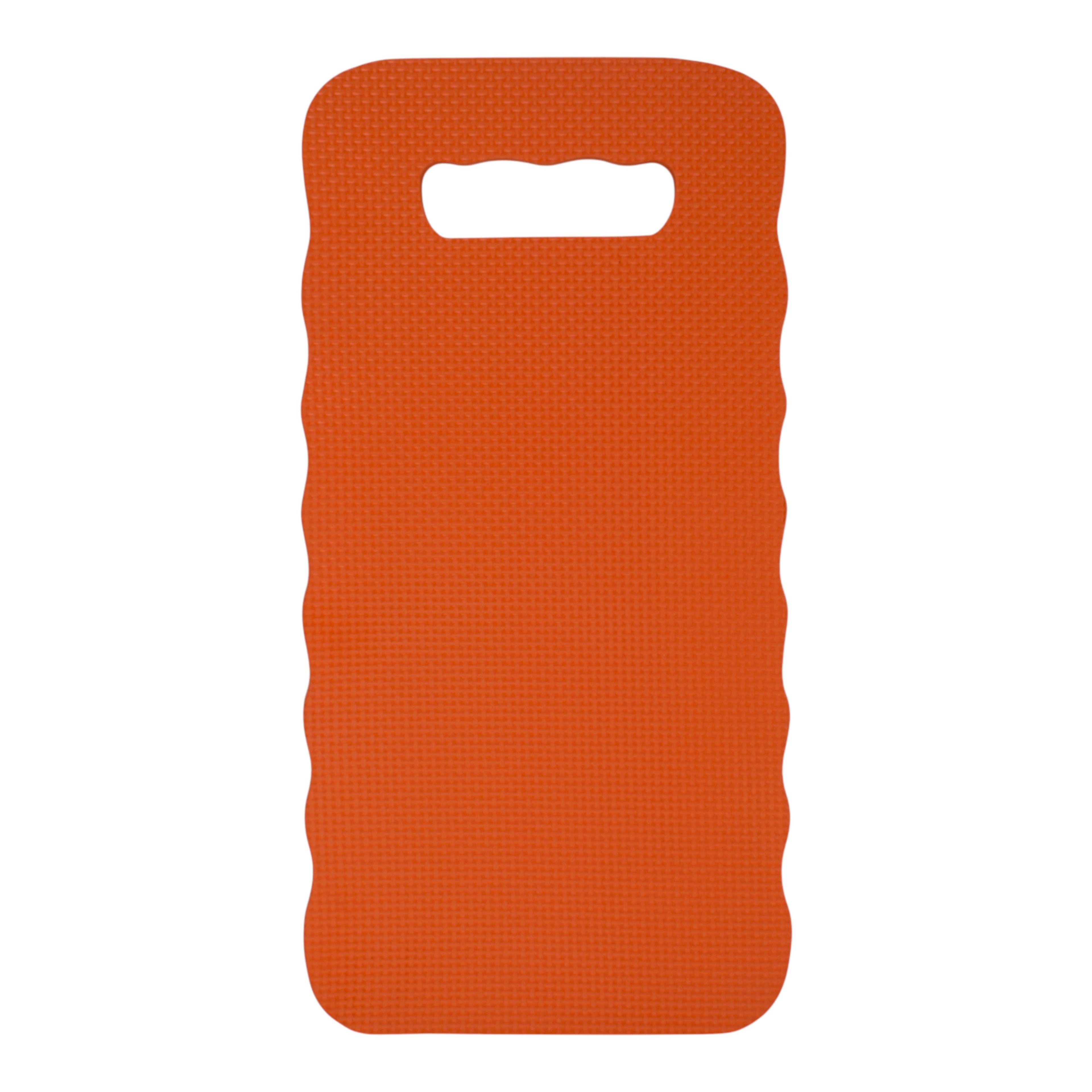 Wide Spade Garden Tool with Multifunction Kneeler Mat, Orange