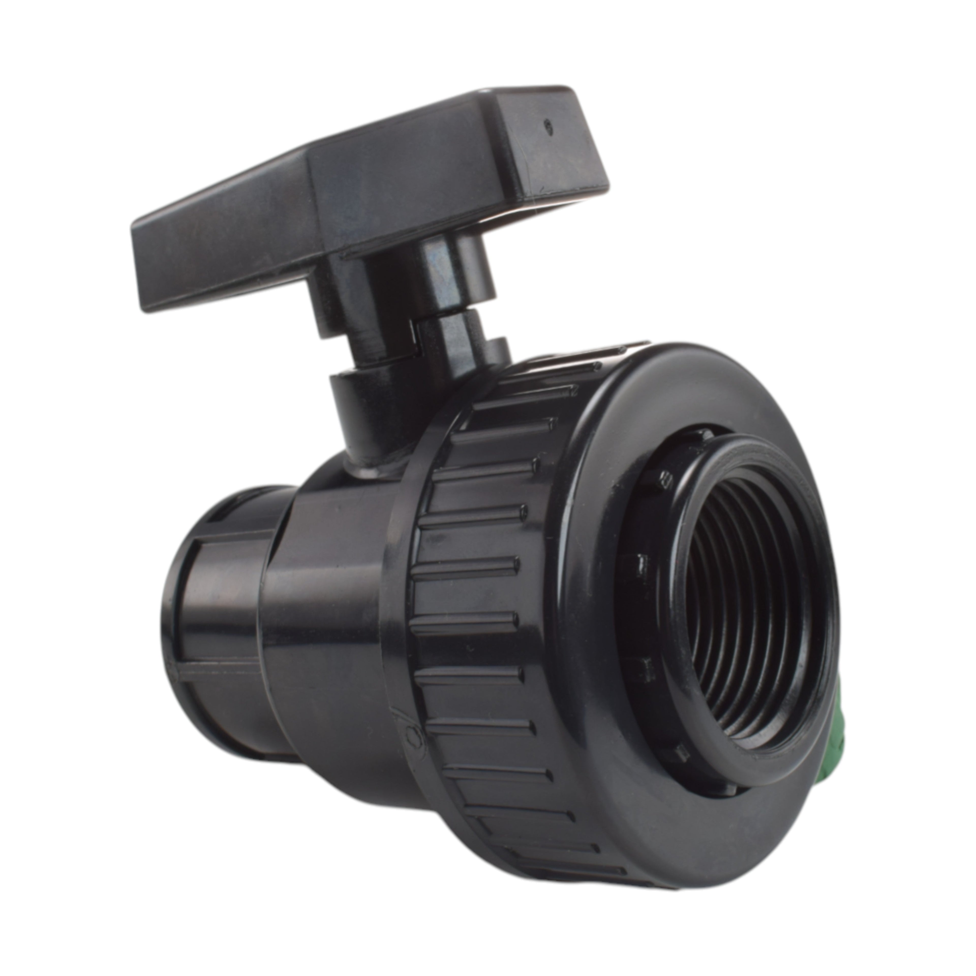 1” BSP Water Butt Fitting with Full Flow PP Valve and 25mm MDPE Fitting