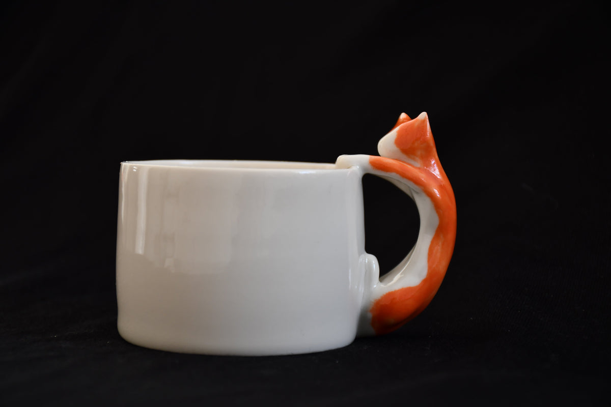 Cat Mug (Orange)