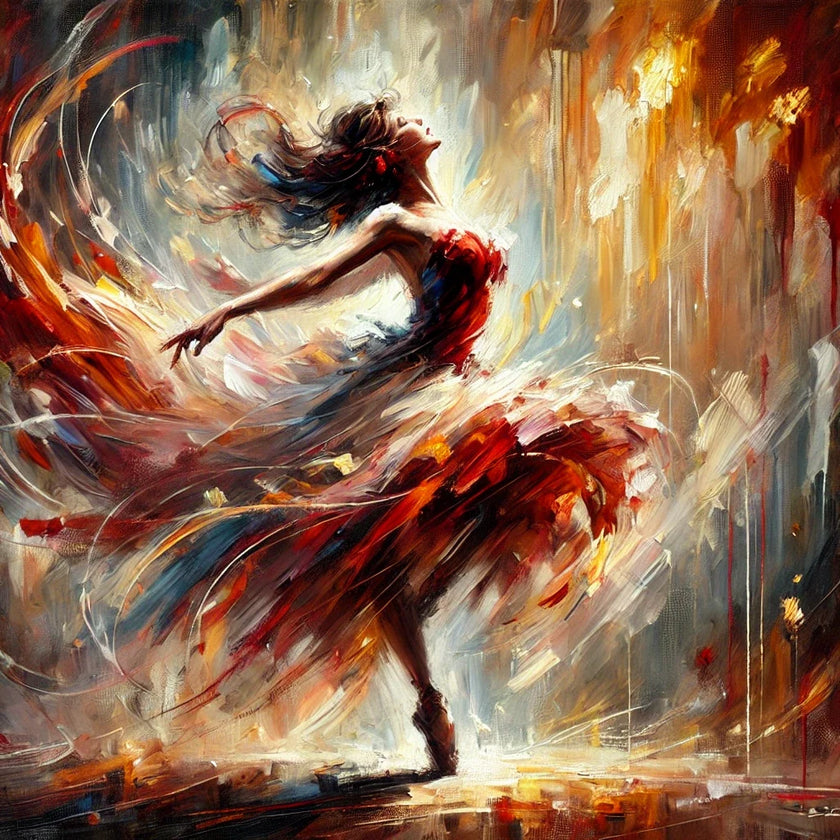 Dance of Flames Canvas