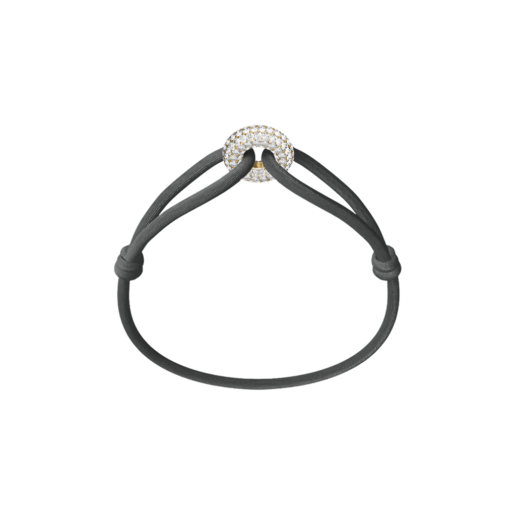 Golden Soho Pavé Cord Bracelet