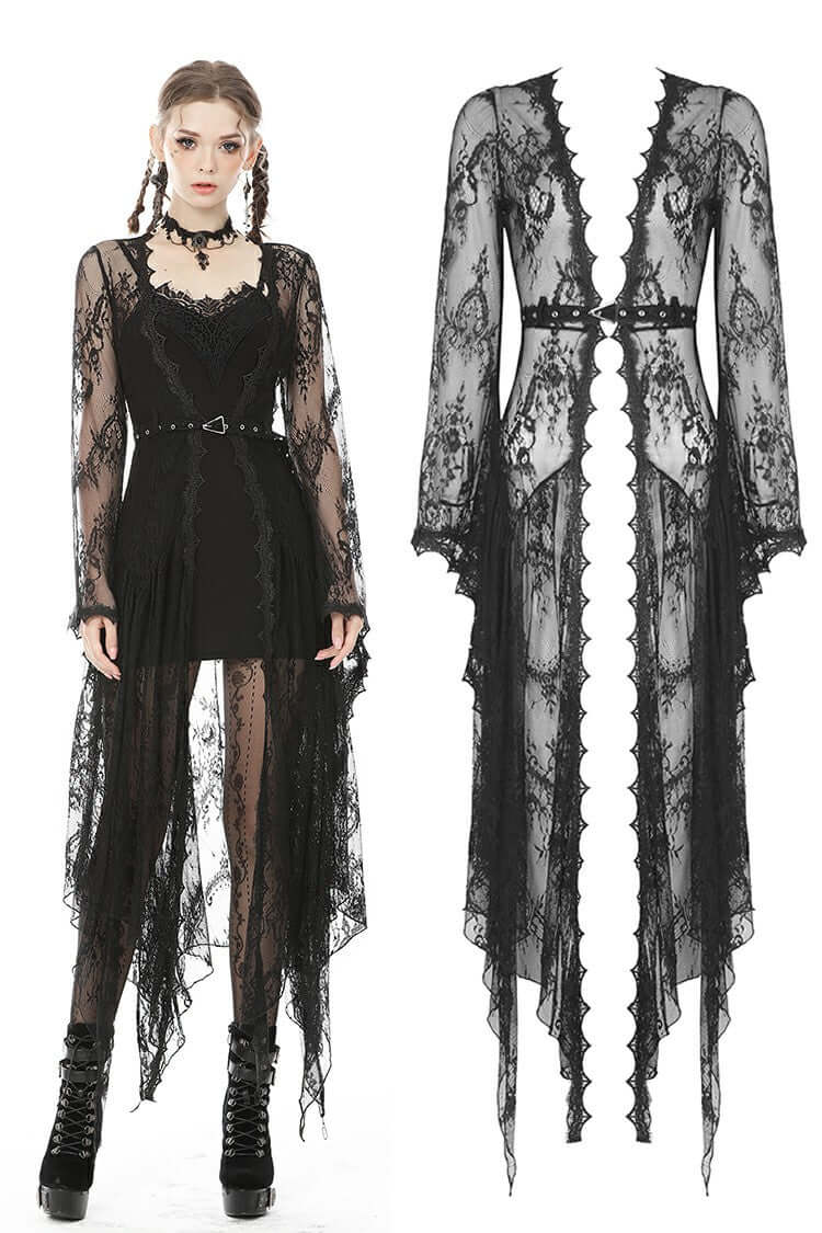 Dark in Love Larissa Lace Robe